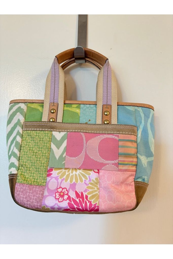 Colorful Mini Coach Bag