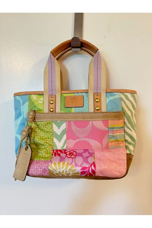 Colorful Mini Coach Bag