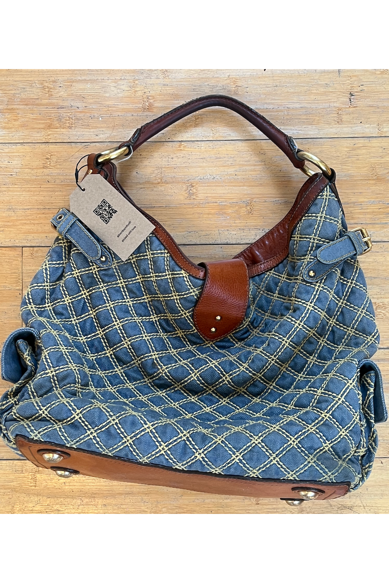 Marc Jacobs Denim Hobo Bag